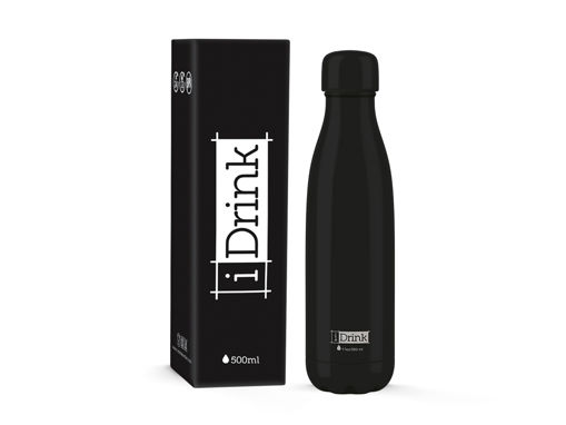 Picture of IDRINK THERMAL BOTTLE 500ML BLACK